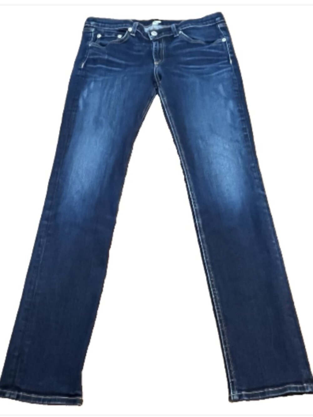 Rag & Bone Kensington Skinny Jeans Womens 31 Mid Rise Blue Ankle